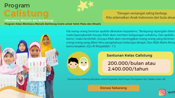 Membaca, Menulis dan Berhitung (CALISTUNG)